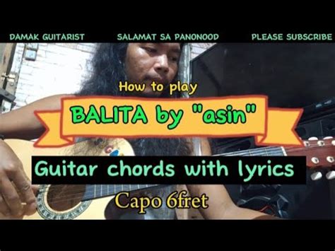 BALITA Chords .